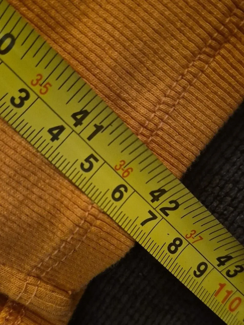 Old Navy Mustard Yellow Ribbed Midi (418)Dress